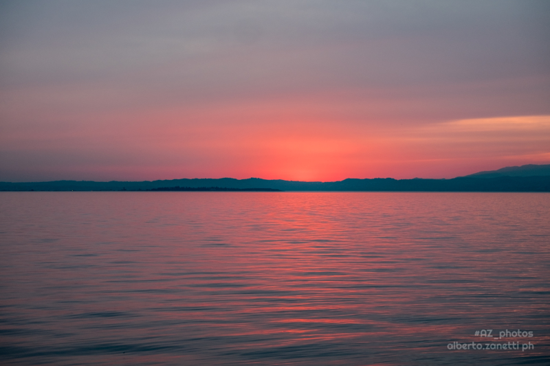 Tramonto sul Lago di Garda