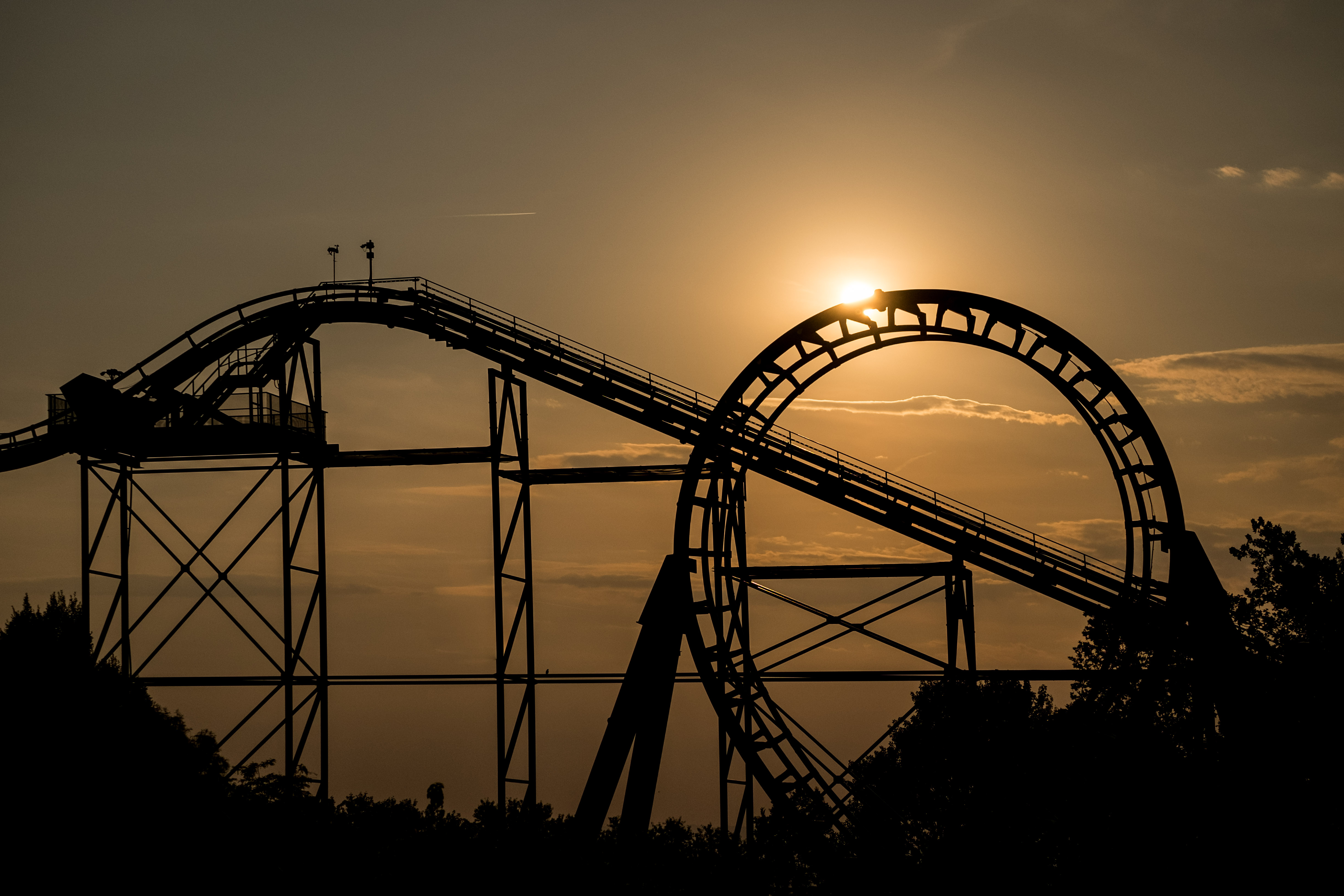 Tramonto a Gardaland